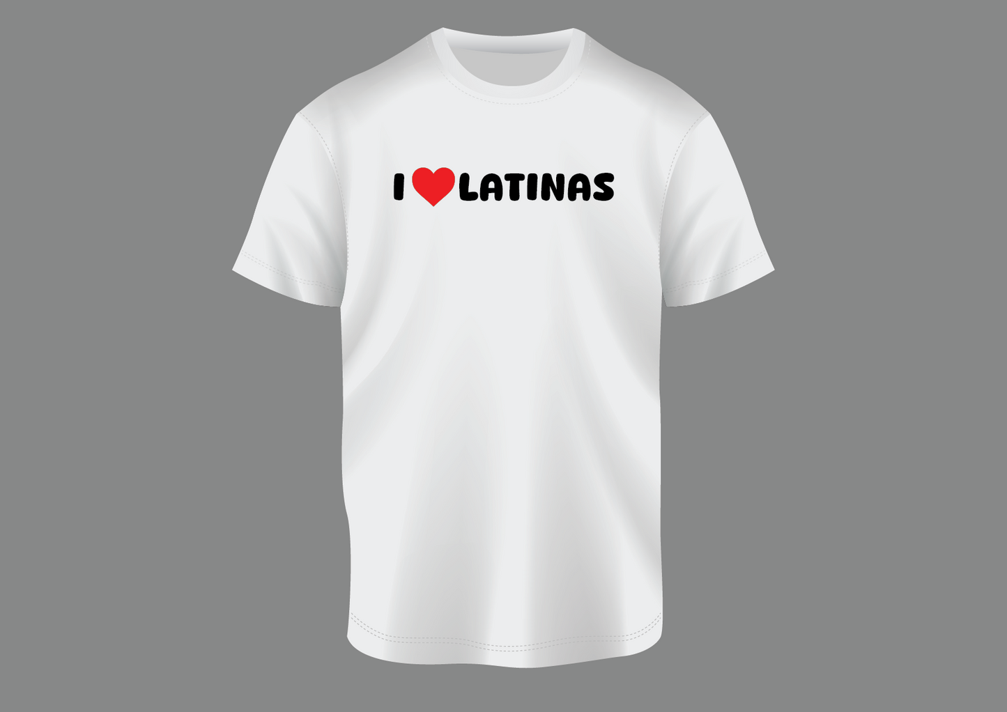 I love latinas, Men's T-shirt